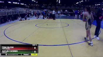 100 lbs Cons. Round 3 - Toni Silcox, Middleburg vs Sayuri Caceres, Lincoln