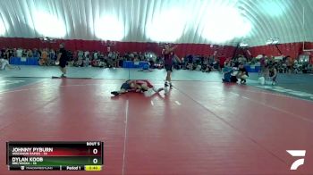 122-123 A Round 1 - Dylan Koob, BBE/Waska vs Johnny Pyburn, Wisconsin Rapids