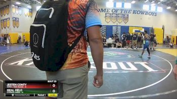 126 lbs Round 6 (8 Team) - Jesten Conty, SOWA / HWC BLACK vs Iseal Melo, Cypress Creek