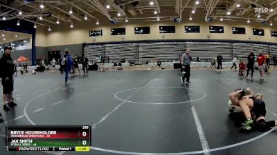 210 lbs Round 2 (8 Team) - Jax Smith, PitBull Terps vs Bryce Householder, Crossroads Wrestling