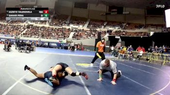 165-D2 Cons. Round 2 - Jazmyn Valenzuela, Poston Butte High School vs Sahari Pena, Somerton High School