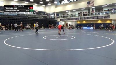 165 lbs Cons. Semi - Wendell Mitchell, Mt. San Antonio College vs Giovanni Ruiz, Bakersfield College