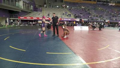 138 lbs 2nd Wrestleback (16 Team) - Joy Jackson, Schreiner University vs Gabby Bradigan, Elmira College