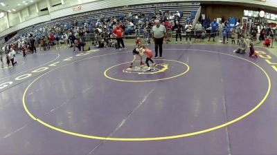 10U Boys - 49 lbs Cons. Round 3 - Caiden Cruz, Arizona vs Robert Cassaday, Center Grove Wrestling Club