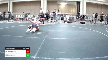 116 lbs Consi Of 16 #1 - Mason Bowen, Grindhouse WC vs Rocco Gannon, Inwtc