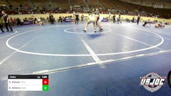 131 lbs Final - Silas Mosier, Texas Select Wrestling vs Ben Adams, D3 Wrestling Cluib