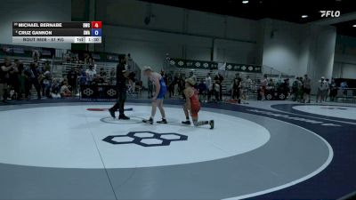 51 kg Cons. Semis - Michael Bernabe, Dethrone Wrestling Club vs Cruz Gannon, Sebolt Wrestling Academy