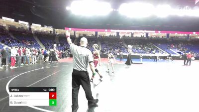 120 lbs Round Of 128 - Joseph Lukacz, Portsmouth vs Brody Duval, Bedford