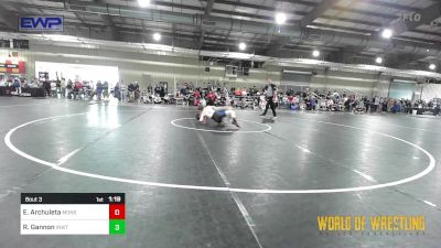 115 lbs Round Of 64 - Ezra Archuleta, Monster Garage vs Rocco Gannon, Inland Northwest Wrestling Training Center