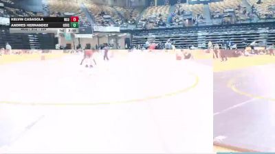 165 lbs Cons. Round 2 - Kelvin Casasola, Western Colorado vs Andres Hernandez, Colorado State U Club