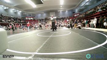 46 lbs Round Of 32 - Lucas Matthews, Tiger Trained Wrestling vs Zoday Bearpaw, Warhorse Wrestling Club