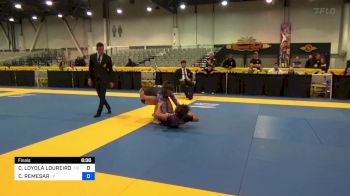 CAMILA LOYOLA LOUREIRO C. AVILA vs CASSIA REMESAR 2023 World IBJJF Jiu-Jitsu No-Gi Championship