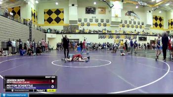 97 lbs Cons. Round 3 - Maddax Byrum, Warrior Regional Training Center vs Grant Kirkpatrick, Columbus East Wrestling Club