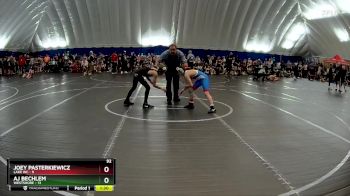 92 lbs Round 3 (8 Team) - AJ Bechlem, Westshore vs Joey Pasterkiewicz, Lake WC