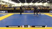 Maria Hope Johnson vs Erin Na Lei Okalani Scheidt 2025 World IBJJF Jiu-Jitsu No-Gi Championship