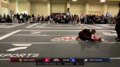 Aiden James vs Tobias Maltais 2025 ADCC Charlotte Open