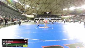 2A 165 lbs Quarterfinal - Rylin Lang, Anacortes vs James Amadeo, Franklin Pierce