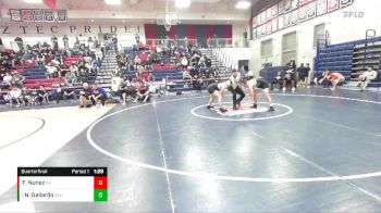 150 lbs Quarterfinal - Nathaniel Gallardo, Sahuarita vs Felicito Nunez, Shadow Hills