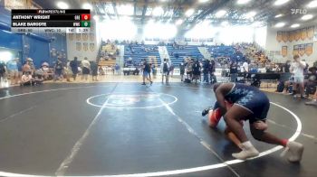215 lbs Semis & Wb (16 Team) - Anthony Wright, Greasers vs Blake Barodte, Wakulla WC