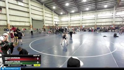 67 lbs Quarterfinal - Graham Childs, Champions Wrestling Club vs Kruz Davidson, JWC