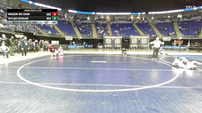 61 lbs Consy 4 - Mason De Leon, Governor Mifflin vs Wylee Ditzler, Wilkes Barre