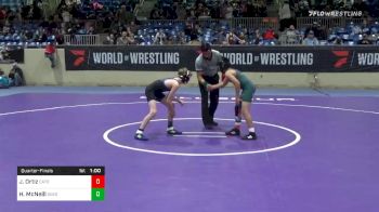 88 lbs Quarterfinal - Jesus Ortiz, Catoosa Wrestling vs Hayes McNeill, Deer Creek WC