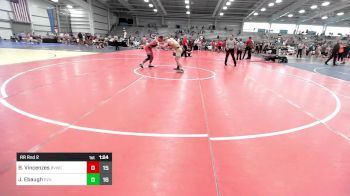 170 lbs Rr Rnd 2 - Braden Vincenzes, Buffalo Valley Wrestling Club Blue vs Jacob Ebaugh, Evil Empire Red