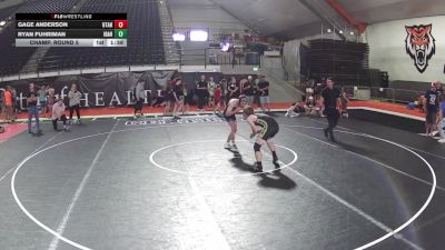 120 lbs 5th Place Match - Gage Anderson, Utah vs Ryan Fuhriman, Idaho