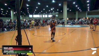 100 lbs Semis & Wb (16 Team) - Noah Lance, East TN Bomb Squad vs Isaac Jung, Morris Fitness