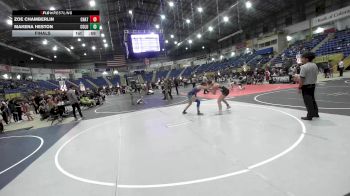 130 lbs Final - Zoe Chamberlin, Chatfield WC vs Makena Heston, Columbine Girls Wrestling