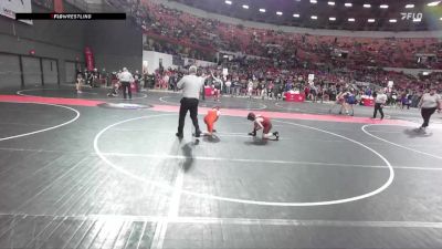 105 lbs Semifinal - Charles Douglas, Wisconsin vs Emmitt Groff, Muskego Wrestling Club