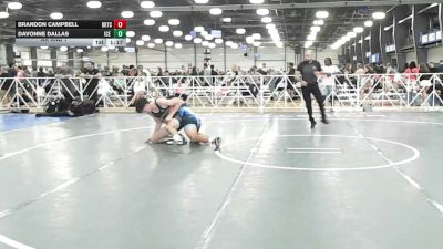 170 lbs Rr Rnd 1 - Brandon Campbell, BRTC - HSB vs Davonne Dallas, ICE Wrestling Gold - HSB