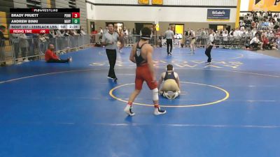 125Black lbs Final - Brady Pruett, Penn vs Andrew Binni, Navy
