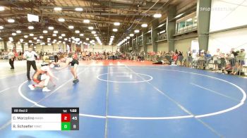 182 lbs Rr Rnd 2 - Caleb Marzolino, Mat Assassins vs Braxton Schaefer, Fight Barn Wrestling Club