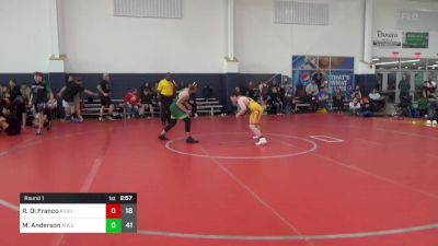 160 lbs Round 1 - Ramondo Di Franco, Rogue Wrestling Club vs Malachi Anderson, Ares Wrestling Club