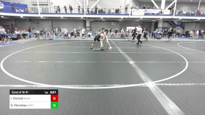 141 lbs Consi Of 16 #1 - Ian Oslwat, Brown University vs Shane Percelay, Army-West Point