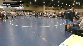 150 lbs Champ. Round 2 - Ryan Smith, Johnson Central vs Mason Basile, Tampa Bay Tiger WC