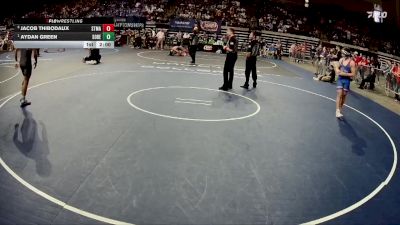 D 3 157 lbs Semifinal - Aydan Green, South Beauregard vs Jacob Thibodaux, St. Mary`s