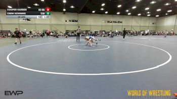 68 lbs Semifinal - Cooper Karber, OK Elite 12U Orange vs Crew Downing, Team Danger 12U
