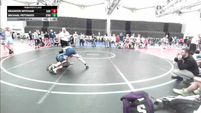 97 lbs Consi Of 4 - Brandon Mitcham, Centurion MS vs Michael Pettinato, Shore Thing Wave