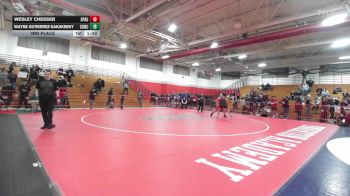 285 lbs 3rd Place - Wesley Chesser, Spaulding vs Wayne Gutierrez-Sakakeeny, Concord