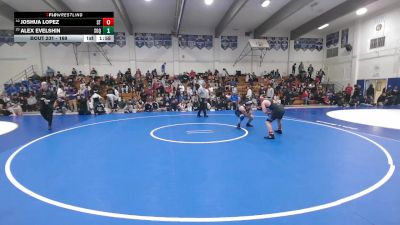 169 lbs Champ. Round 1 - Alex Evelshin, Soquel vs Joshua Lopez, Santa Teresa