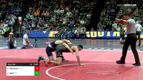 157 lbs Quarterfinal - Jonce Blaylock, Oklahoma St vs Jason Nolf, Penn State