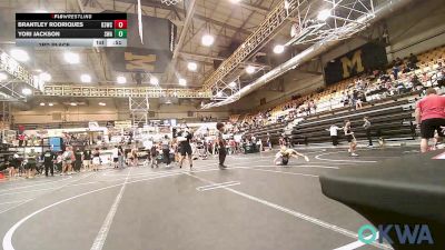 43 lbs 3rd Place - Brantley Rodriques, D3 Wrestling Cluib vs Yori Jackson, Shelton Wrestling Academy