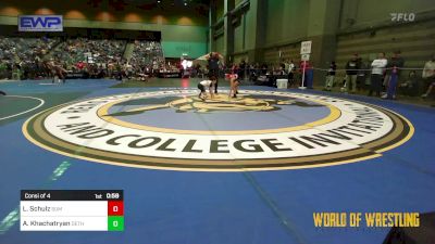 80 lbs Consi Of 4 - Lincoln Schulz, Summit Wrestling Academy vs Arto Khachatryan, Dethrone