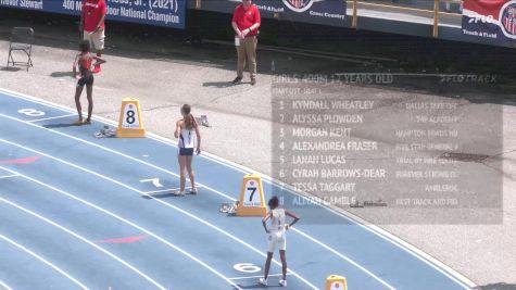 Youth Girls' 400m, Finals 1 - Age 12