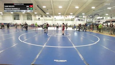 123 lbs Consi Of 8 #2 - Liam Holste, Noble vs Thomas Marinella, New England Gold WC