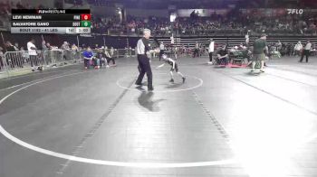 41 lbs Consi Of 8 #2 - Levi Newman, Pinelands vs Salvatore Gano, South Plainfield