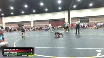 60 lbs Round 5 (6 Team) - Colby Waddell, Carolina Hammer Squad vs Braylon Fraley, Ohio Heroes