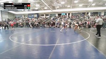 157 lbs Quarterfinal - Hayden Taylor, Syracuse vs Landon Hill, Brighton